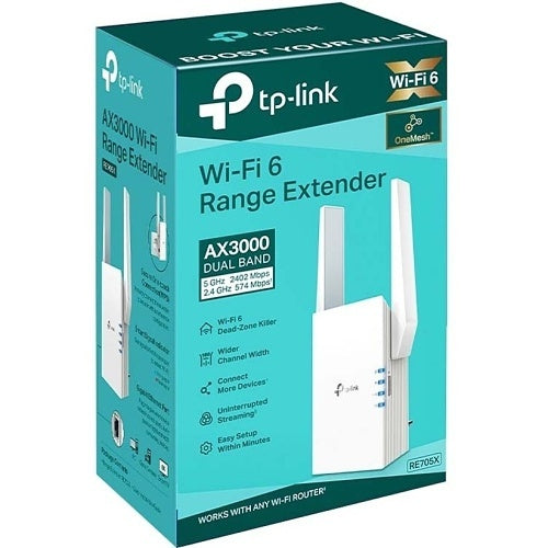 TP-Link RE705X AX3000 Mesh Wi-Fi 6 Extender