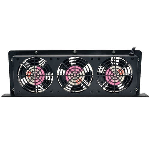 Tripp Lite SRFAN1U SmartRack 1U Fan Tray, 3x 120V High-Performance Fans, 210 CFM, 5-15P Plug