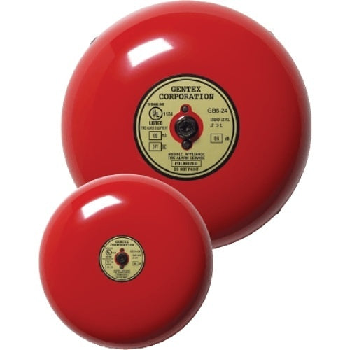 Potter GB10-24 10\\" Fire Alarm Bell, Red