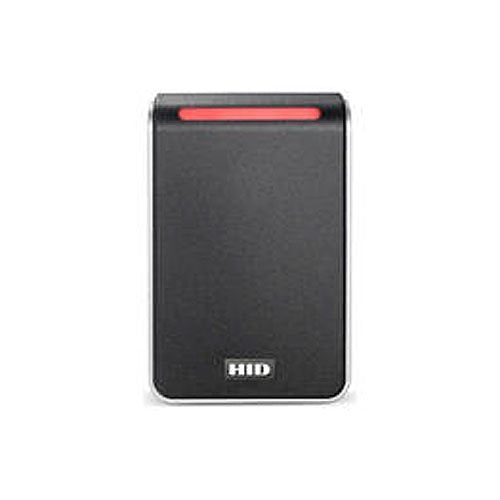 HID 40NKS-00-0015TX Signo Card Reader 40, Pigtail, Black / Silver