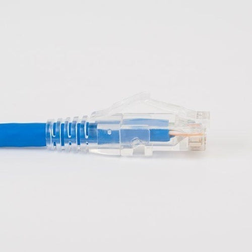 ICC ICPCSM05BL CAT5e Clear Boot Patch Cord, 5\', 25-Pack