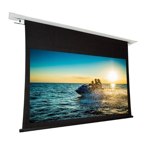 Dragonfly DFRM-TAB-110-HC 110\\" Recessed Motorized Tab Tension High Contrast Projection Screen (16:9)