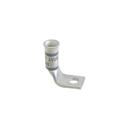 Panduit LCAF2/0-38F-X Tin-Plated Copper Compression Lug, 1-Hole, Standard Barrel