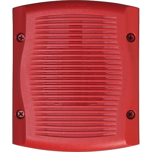 System Sensor SPRKA Speaker, Wall Mount, Outdoor, Red Image of BK-SPRKA