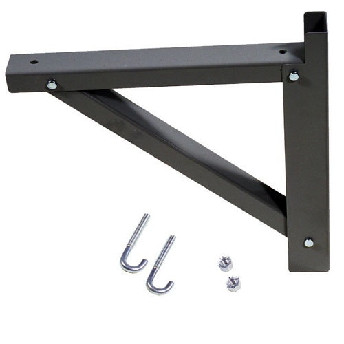 Hubbell HLTSB24B NEXTFRAME Ladder Rack, Triangle Wall Support, 24\\", Black