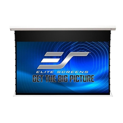 Elite Screens STT110XHD4AT-E12 Starling Tab-Tension CineGrey 4D AT Electric Motorized Screen, 110\\"