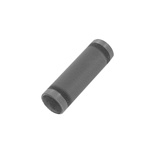 Chief CMS006 Fixed Extension Column, 6" with 1.5" NPT on Both Ends, TAA Compliant, Black