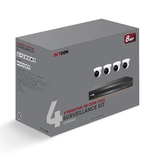 AVYCON AVK-TE81E4-2T HDoC Camera and Recorder Kit