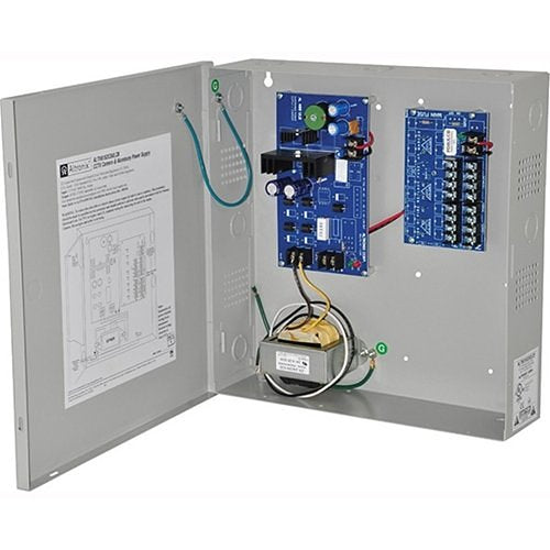 Altronix ALTV615DC8ULCB CCTV Power Supply, 8 PTC Class 2 Outputs, 6-15VDC at 4A, 115VAC, BC300 Enclosure