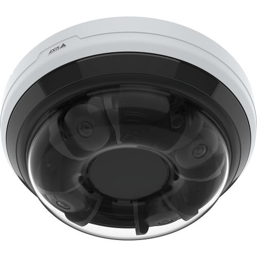AXIS P3747-PLVE 4x5MP Multidirectional Panoramic Camera with AI Analytics, 3.18-7.42mm Lens, IK10, IP66