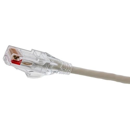 Hubbell HCL6W10 NEXTSPEED CAT6a Patch Cable, Slim Low OD, 10\'. White