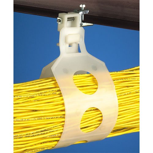 Arlington TL20 the LOOP Cable Support, Non-Metallic, 2\\", White, 10-pack (TL2010)