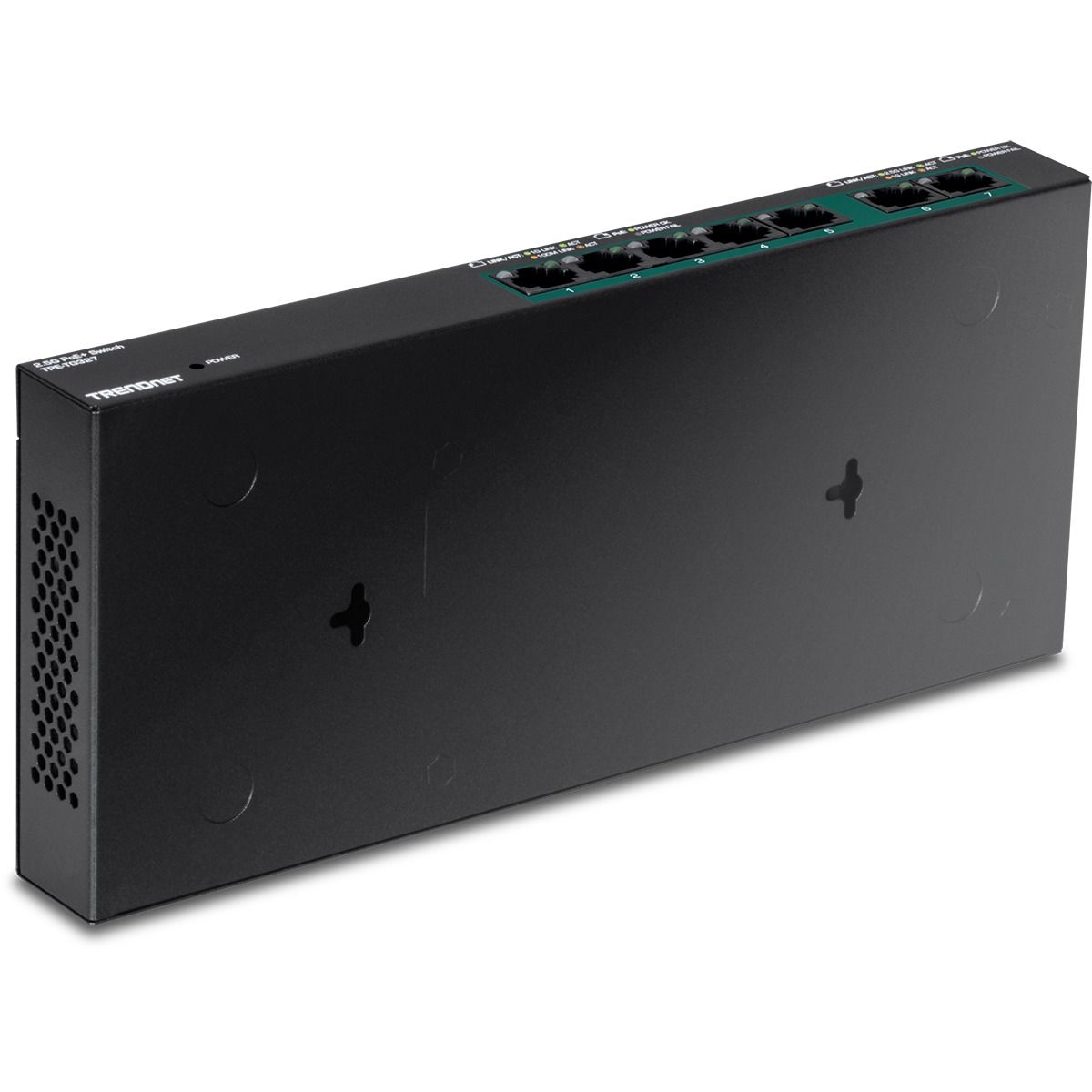 7-Port (2-2.5G, 5-1G) Multi-Gig PoE+ Switch