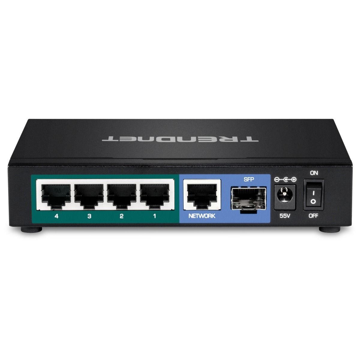 6-Port (4-PoE, 1-Non, 1-SFP) Gigabit PoE+ Switch