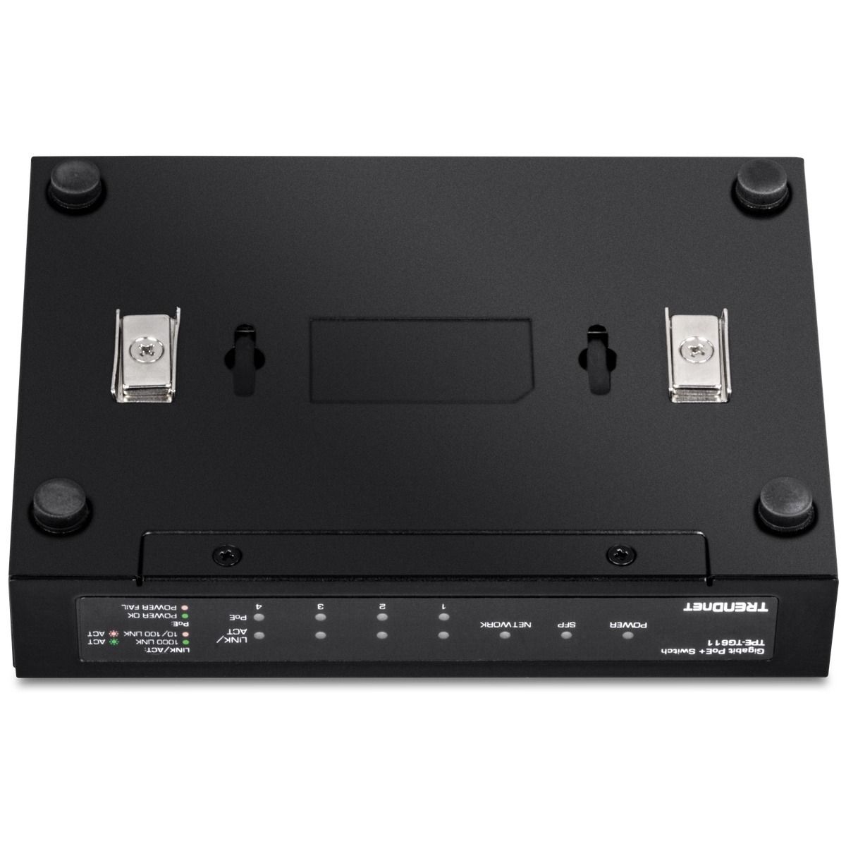 6-Port (4-PoE, 1-Non, 1-SFP) Gigabit PoE+ Switch