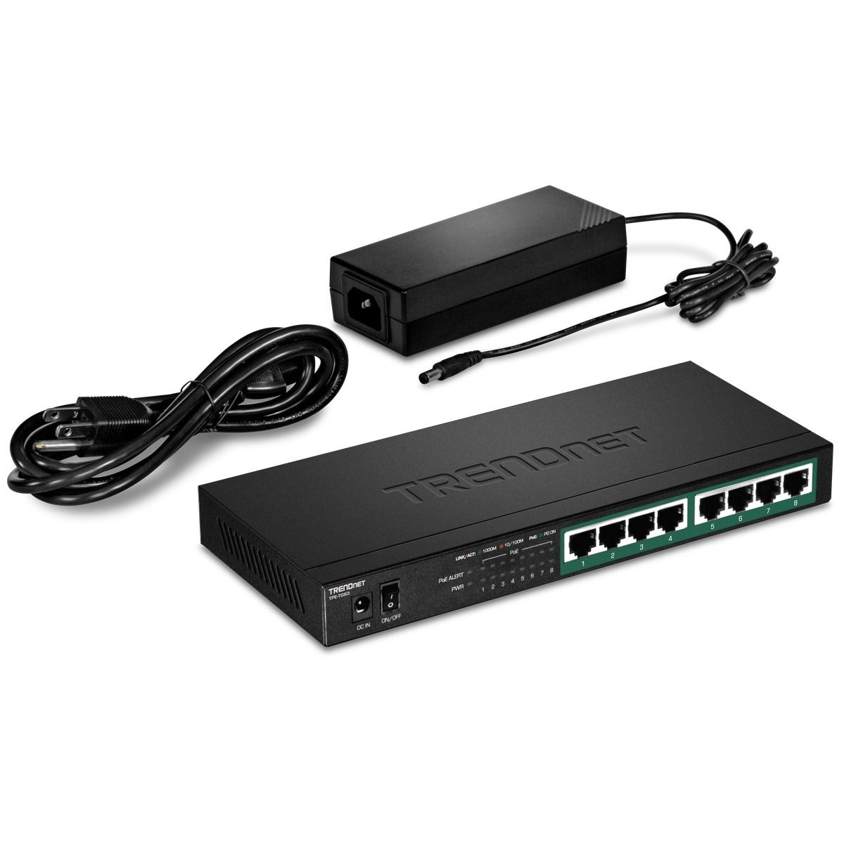 8-Port Gigabit PoE+ Switch (65W)