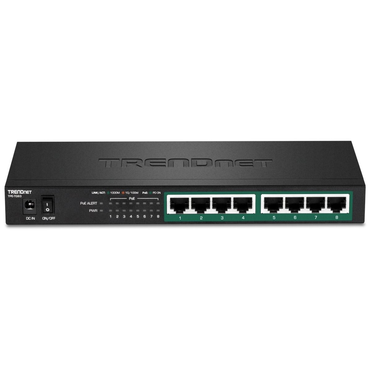8-Port Gigabit PoE+ Switch (65W)