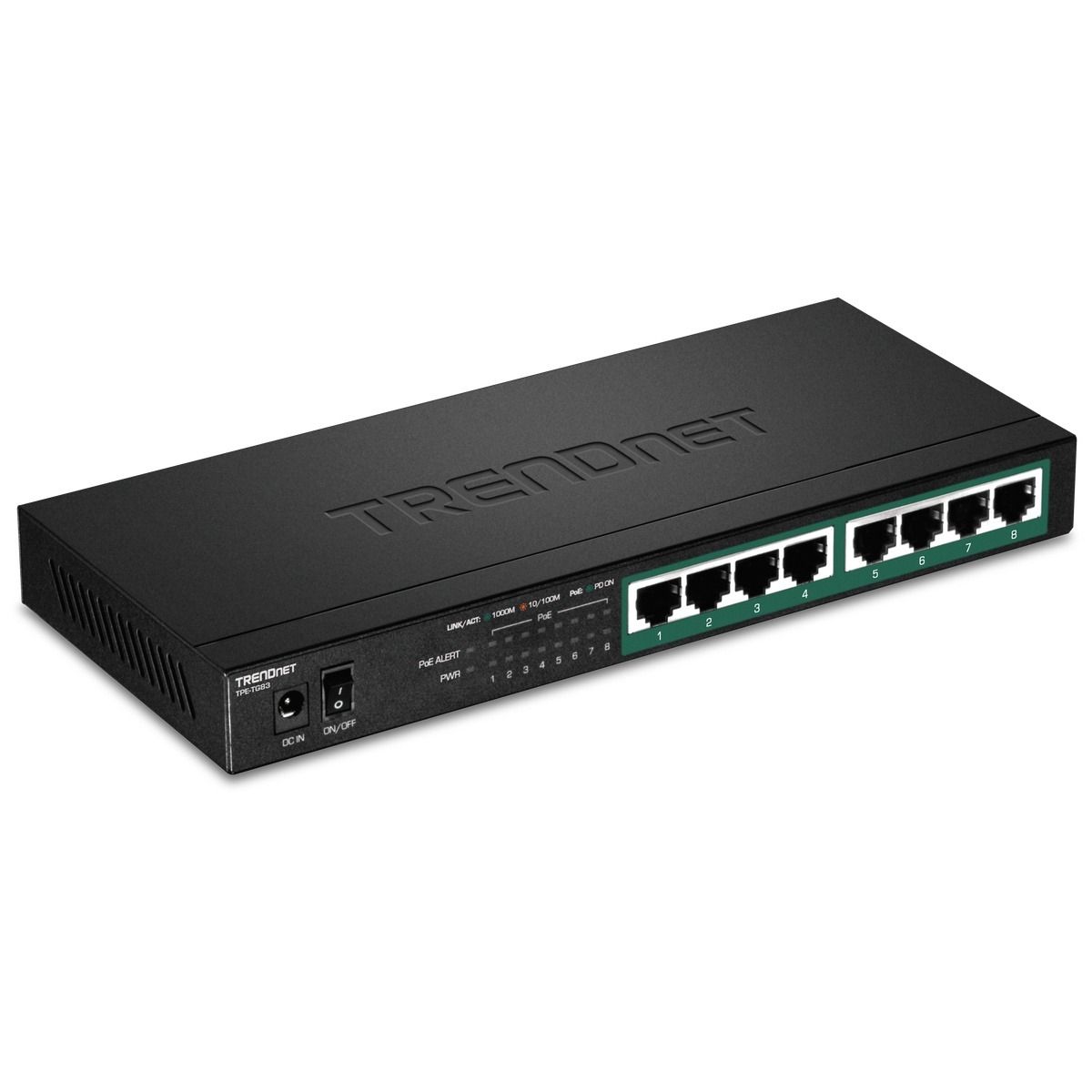 8-Port Gigabit PoE+ Switch (65W)