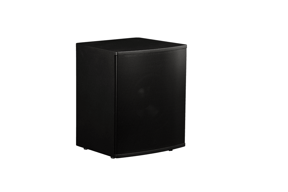 Triad 2 InRoom Mini Subs with RackAmp 300 (two 8-ohm woofer enclosures painted finish)