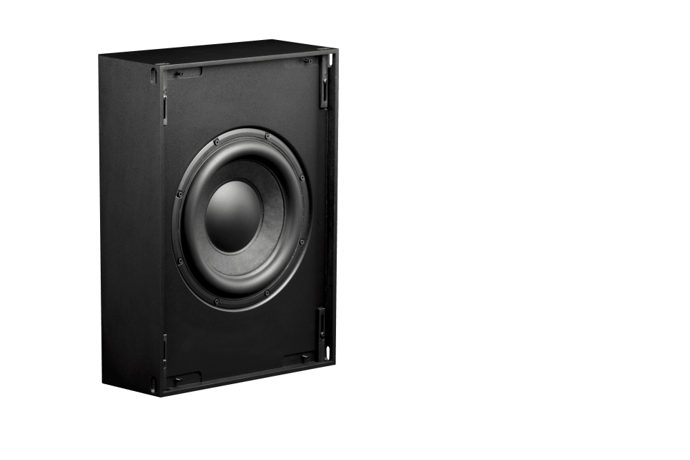 Triad InWall Bronze/6 Sub with RackAmp 300 (4-ohm woofer enclosure)