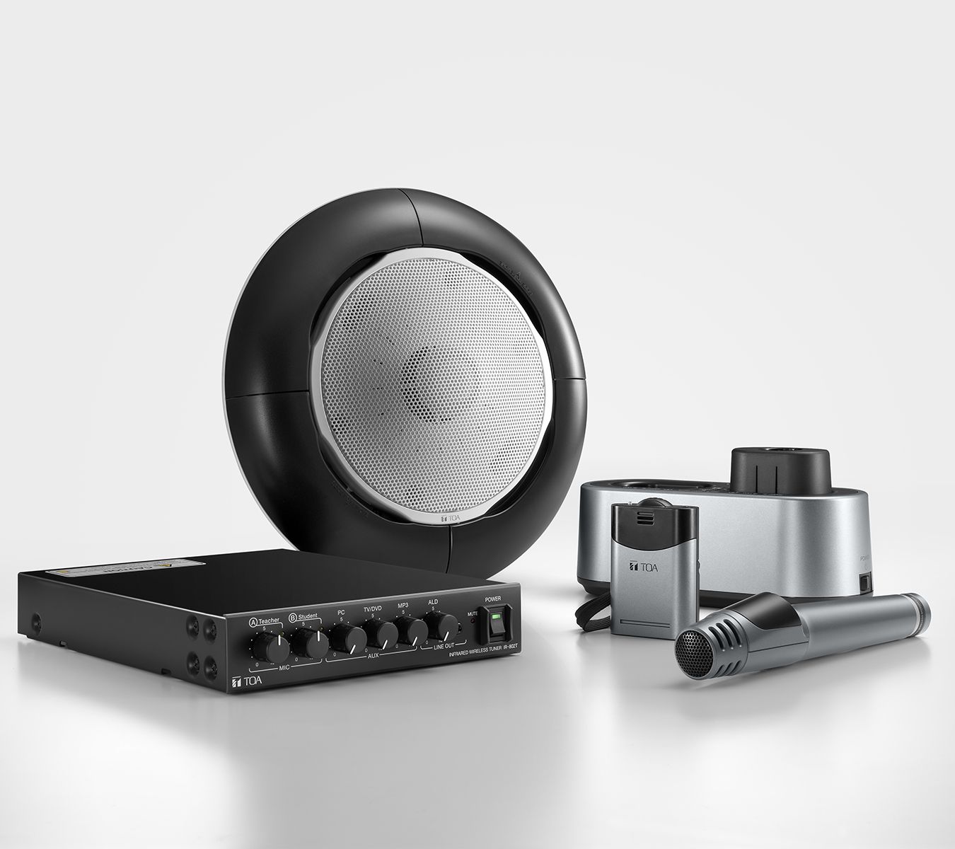 IR Wireless Microphone Classroom Kit 2 - Contains one of eac