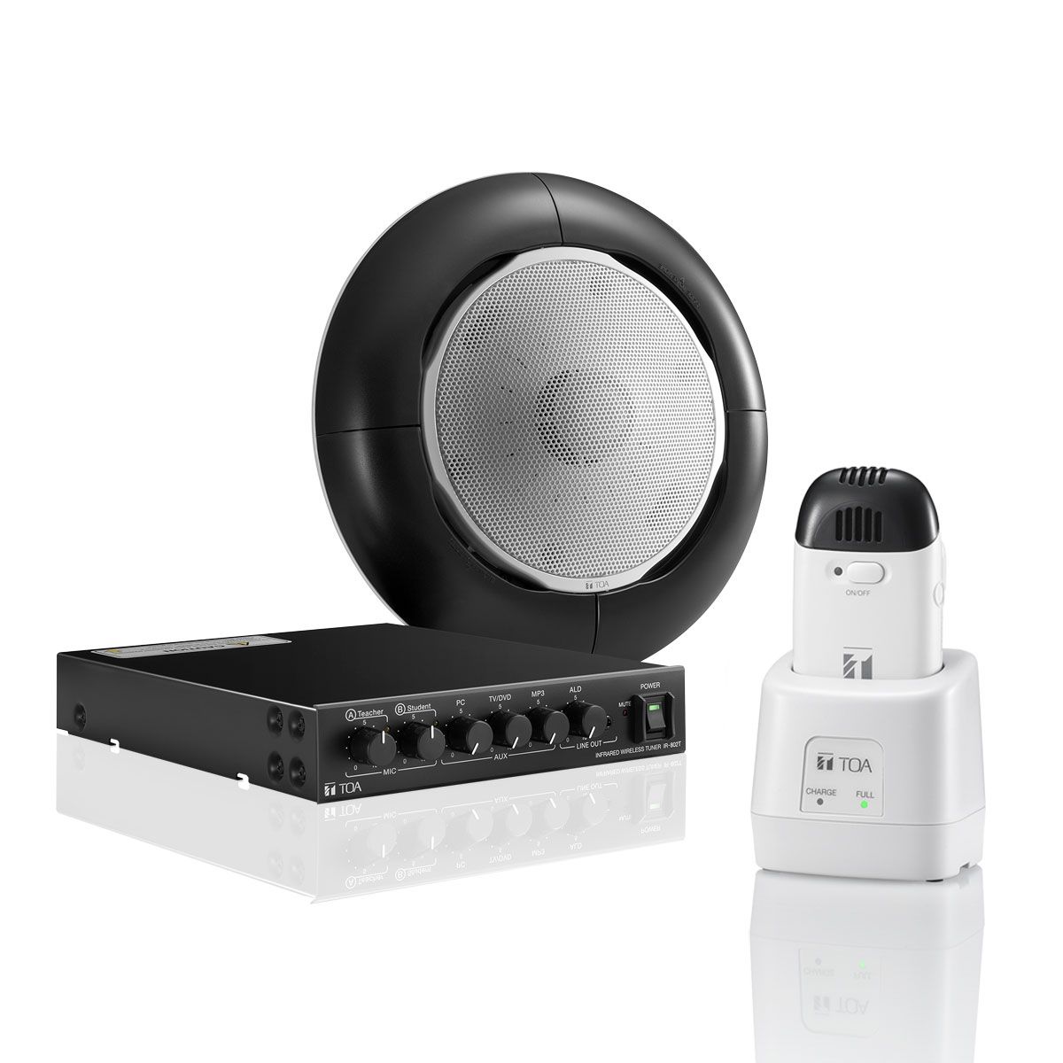 IR Wireless Microphone Classroom Kit 3 - Contains one of eac