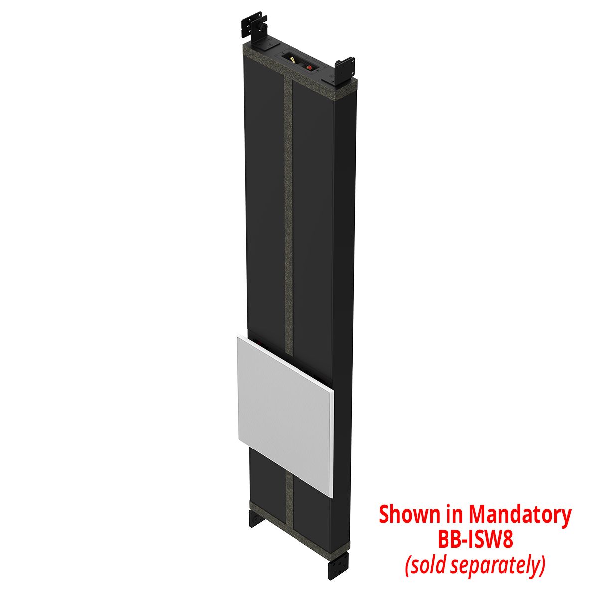 12in Flagship In-Wall Subwoofer -Thin Aerofoil Dvr, BB Req\'d