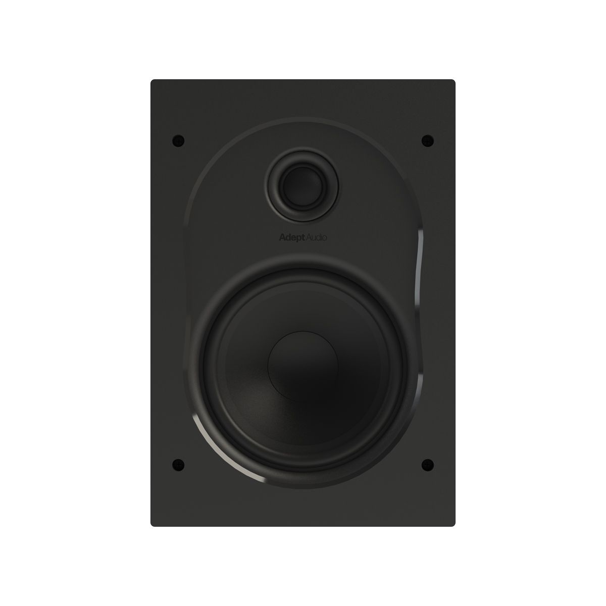 6.5in 2-Way Adept In-Wall Speaker, PolyPro 150w
