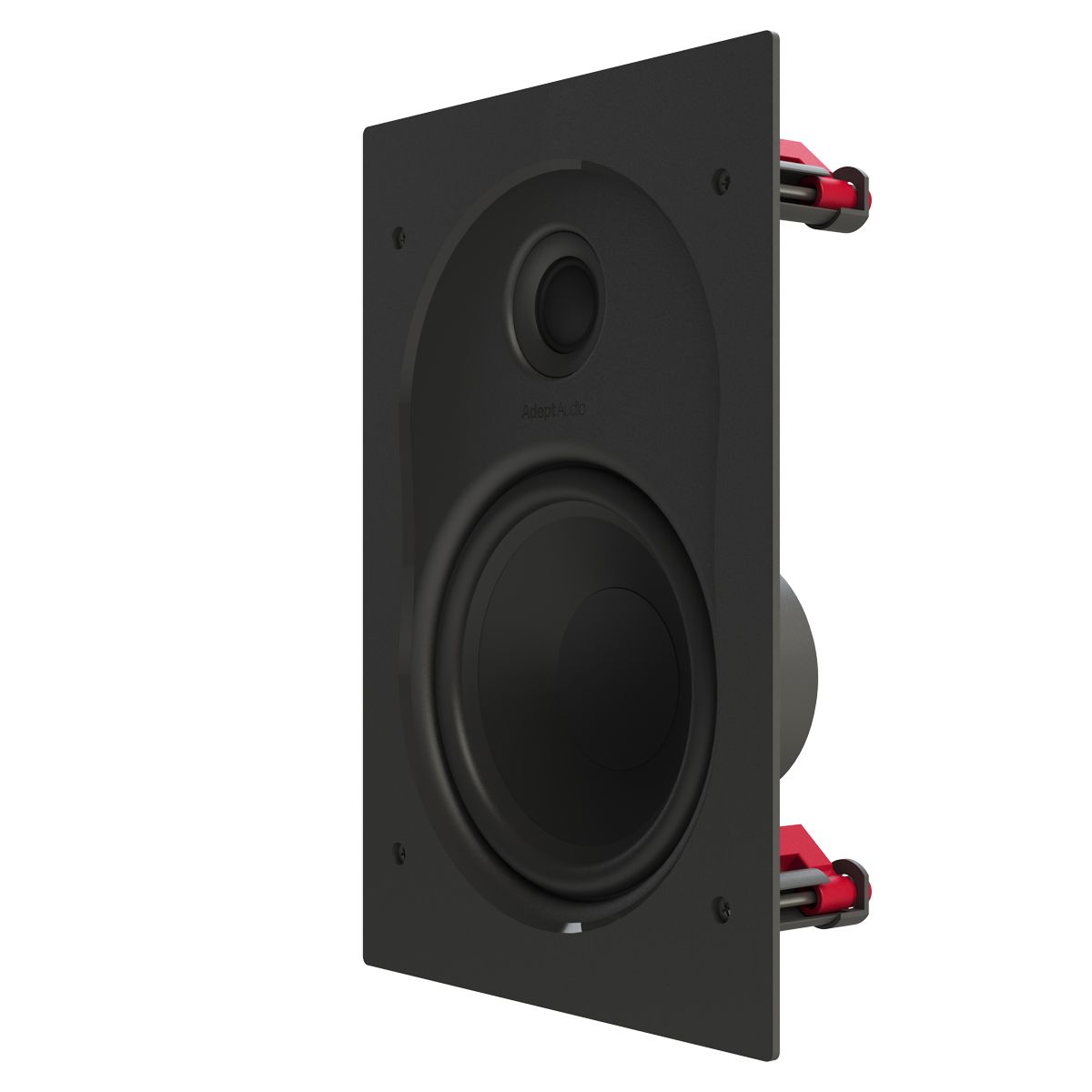 6.5in 2-Way Adept In-Wall Speaker, PolyPro 150w