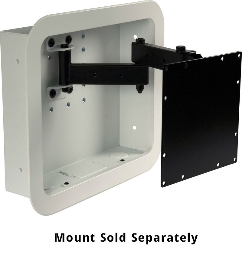 IN WALL BOX FOR LCD1 & LCD2537 SLVR ADAPTORS