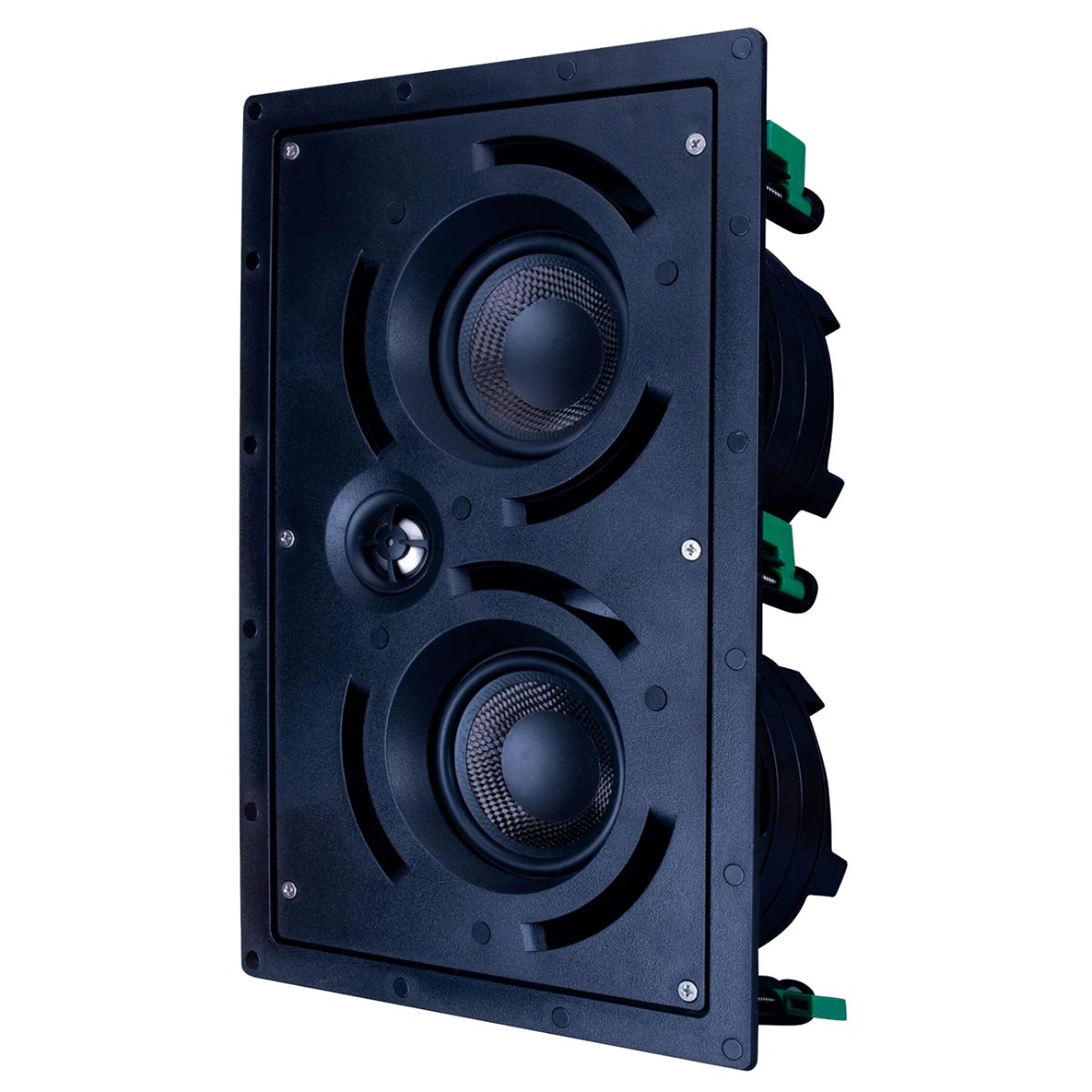 LCR Dual 4 in 2-way Carbon Fiber, 1 in Titanium Dome 15 in