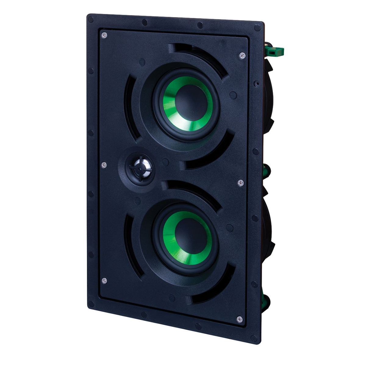 LCR Dual 4 in 2-way Fluted IMPP, 1 in ALU Dome 15in Wide