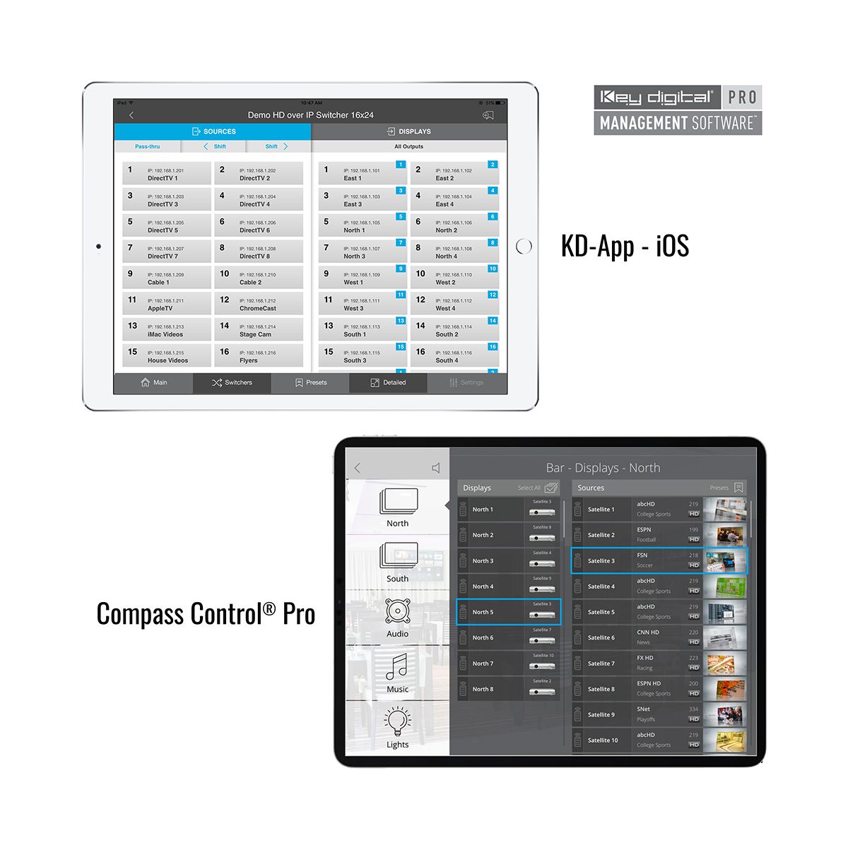 4K UHD AV over IP Decoder, PoE, Audio De-Embed, Video Wall