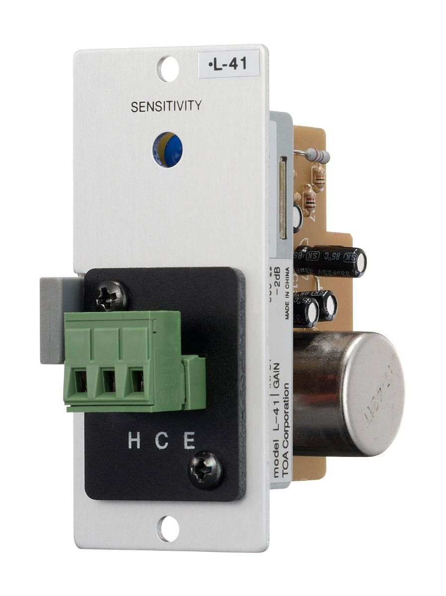 900 series Module: Line in module mute-send terminal block 6