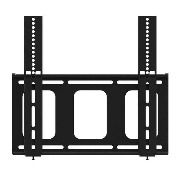 27 in - 42 in FLAT PANEL FLUSH MOUNT - BLACK