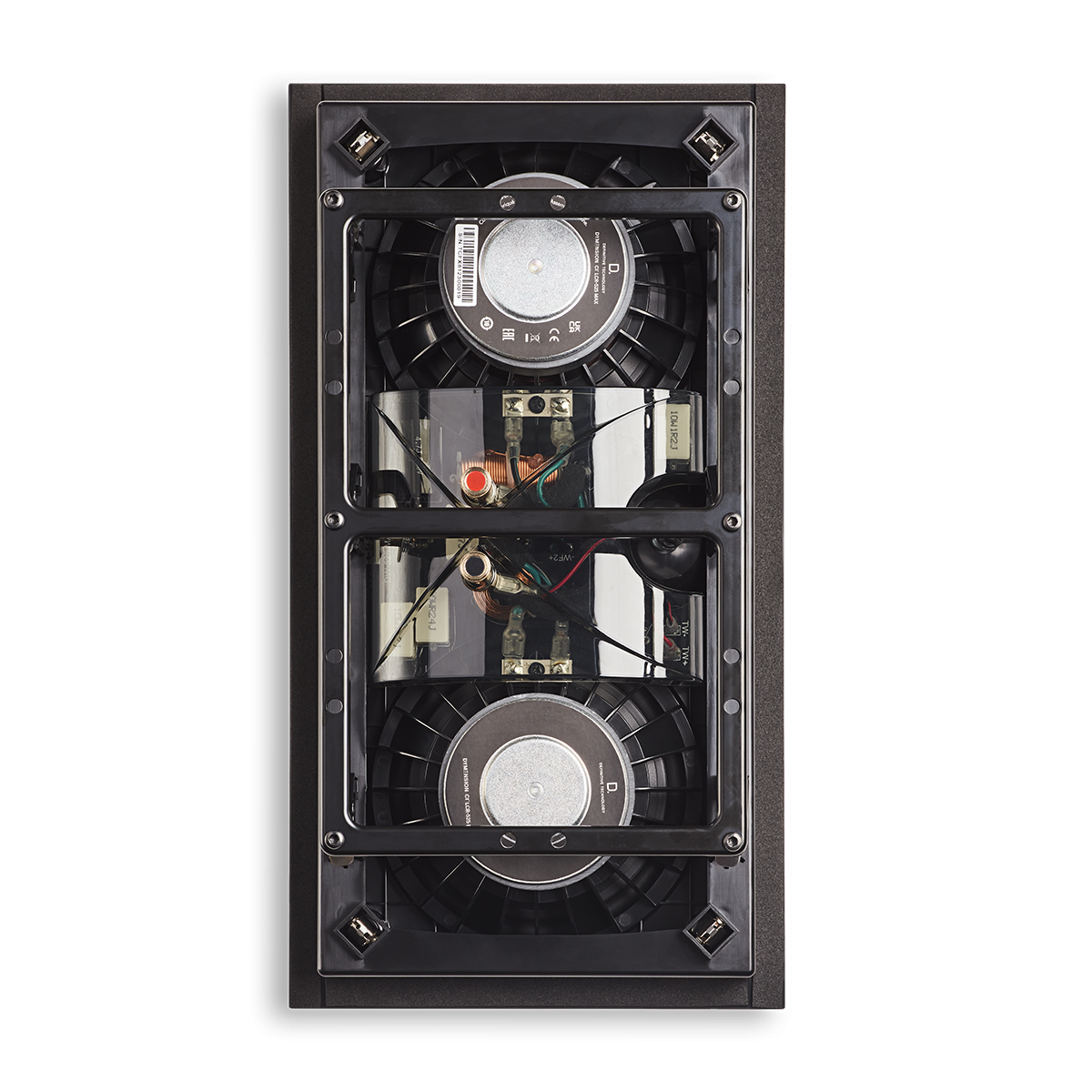 Dual 5.25in In-Wall Speaker -2pc Installation (IP55 Rated)