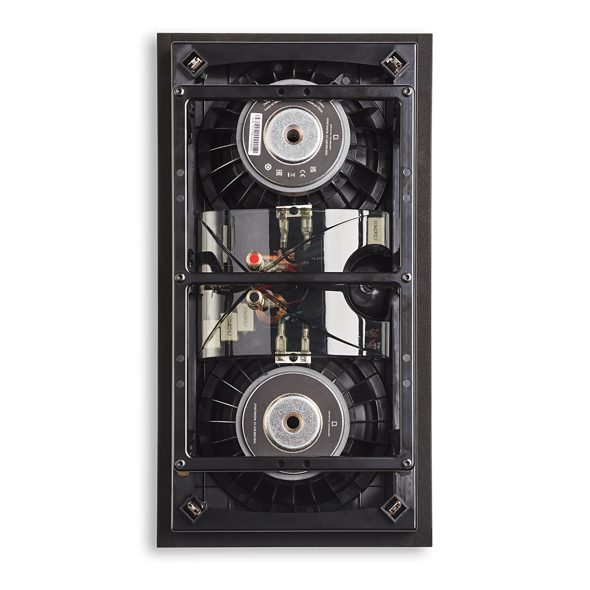 Dual 6.5in In-Wall Speaker -2pc Installation (IP55 Rated)