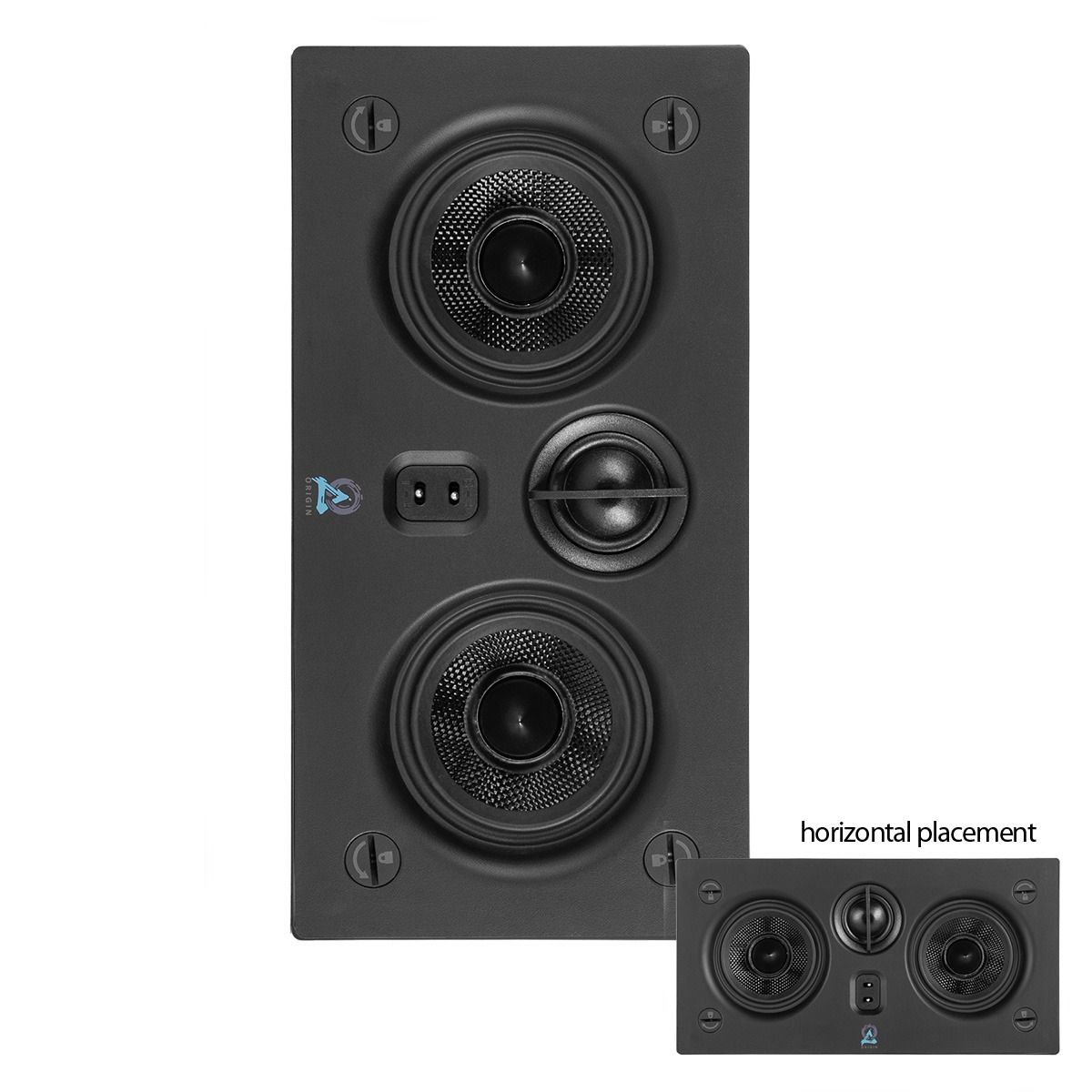 Composer Theater - Dual 3.5 KV In-Wall LCR Spkr, Silk DPSD T