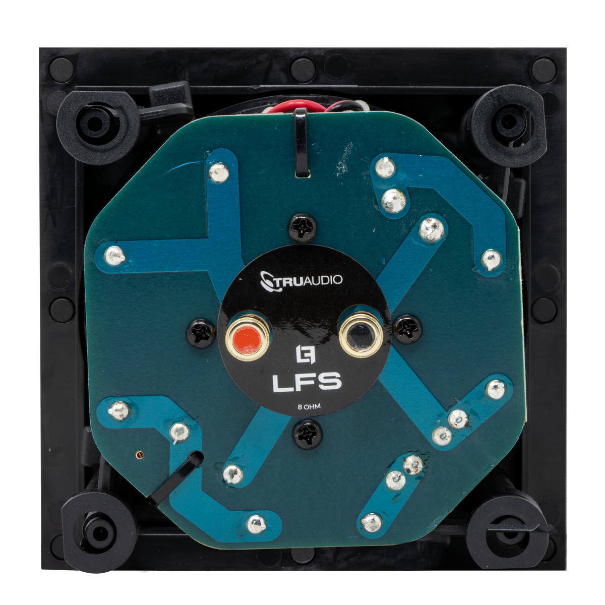 4in In-Ceiling Poly High Output, Square Speaker, 50W