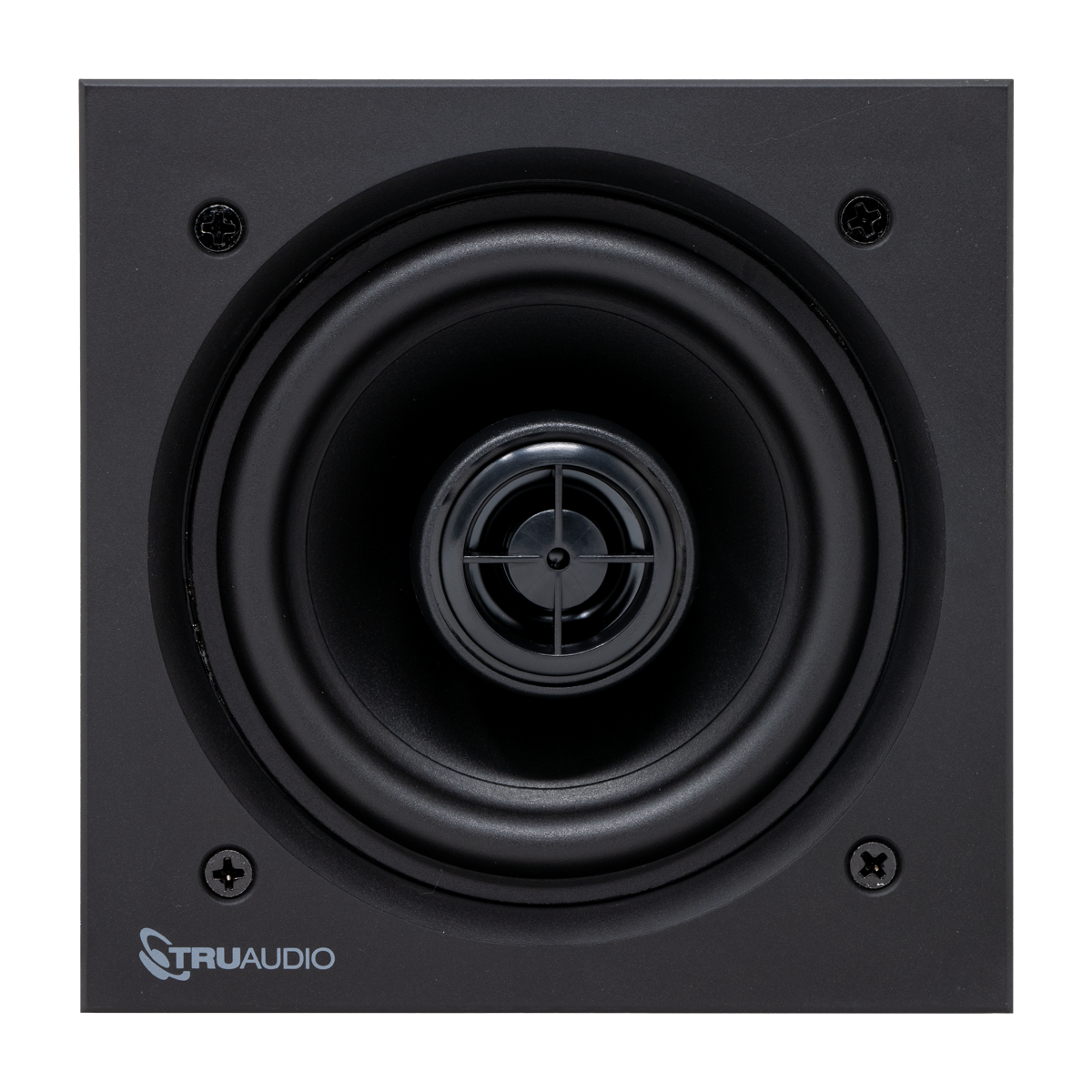 4in In-Ceiling Poly High Output, Square Speaker, 50W
