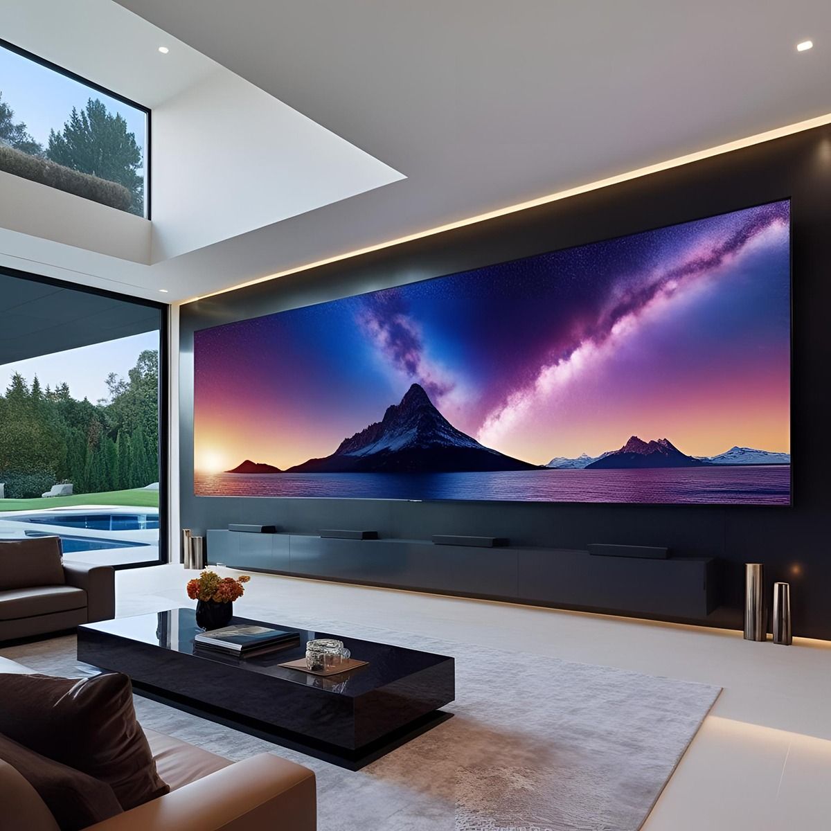 129in MicroLED TV I-ser. 0.9 Px Pitch 21:9 Ext. Proc.