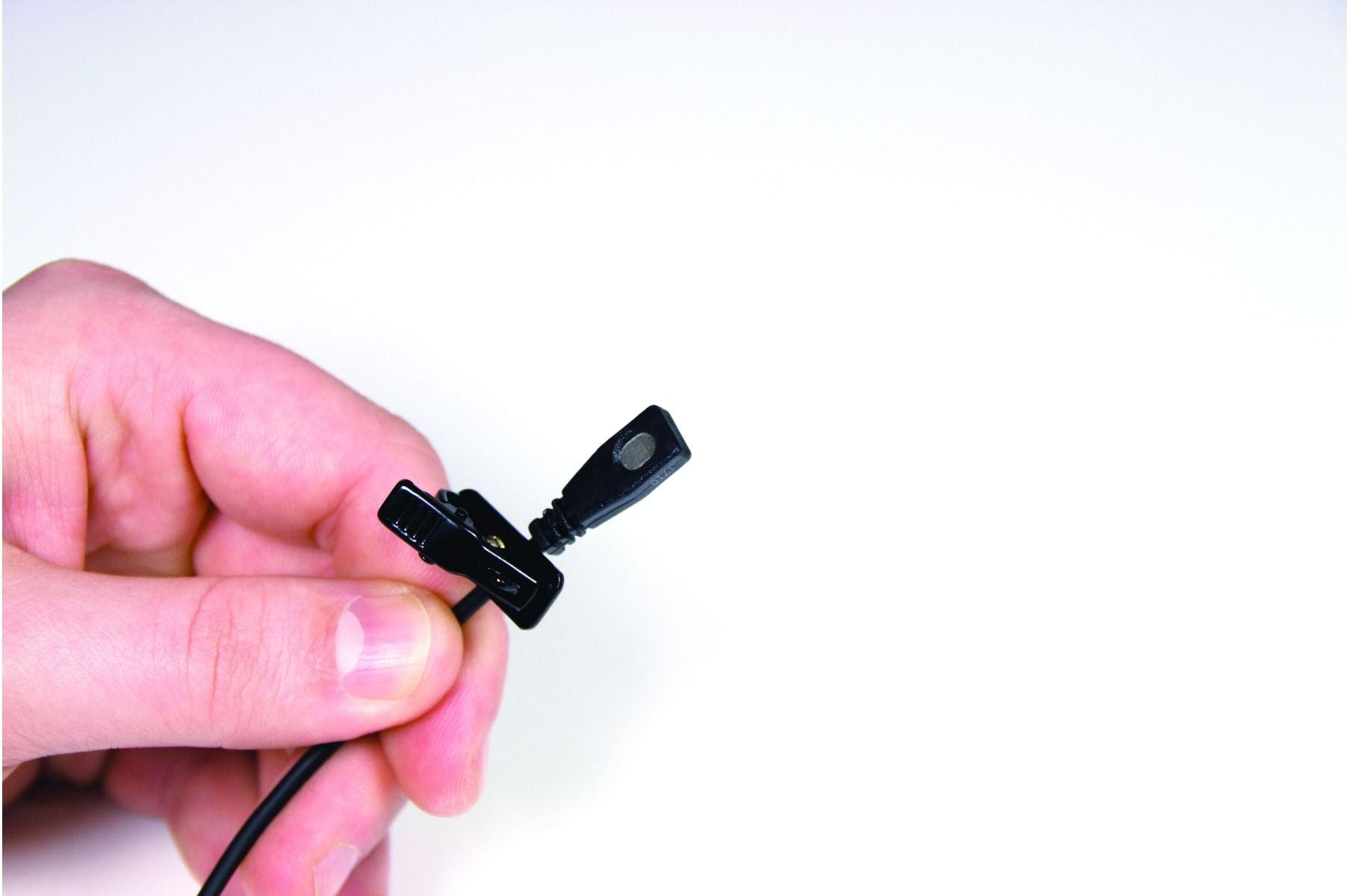 Lavaliere mic black mini XLR (TA4F) connector sub-mini