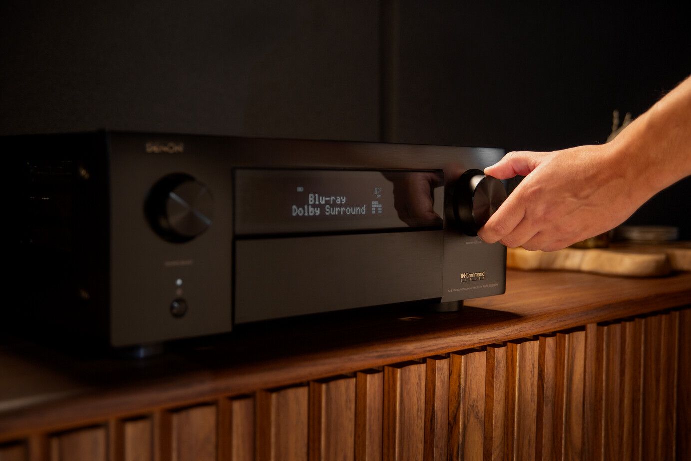 11.4ch x 140w 8K AV Receiver with HEOS & MultiEQ XT32