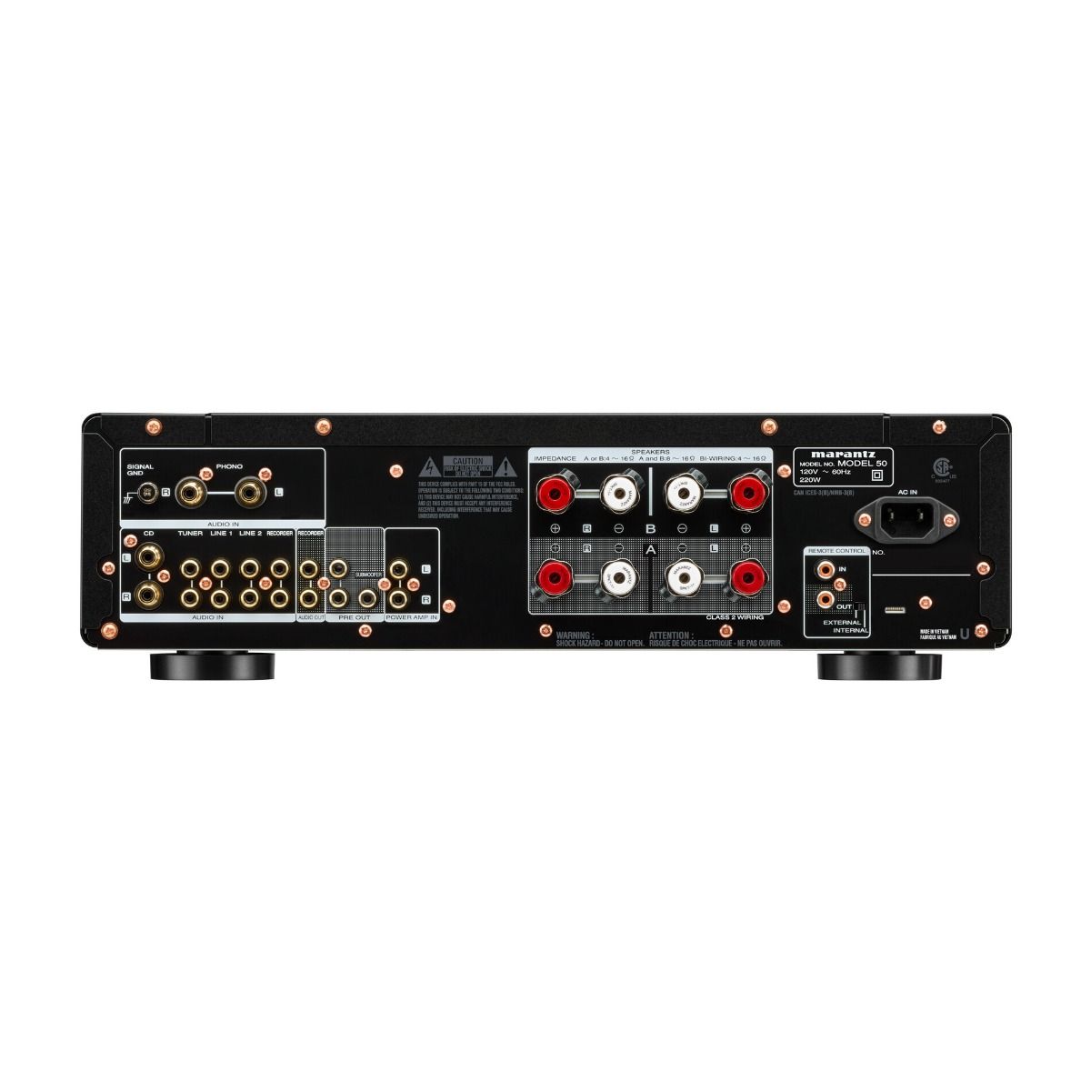 2x70w - Integrated Stereo Amp, Black
