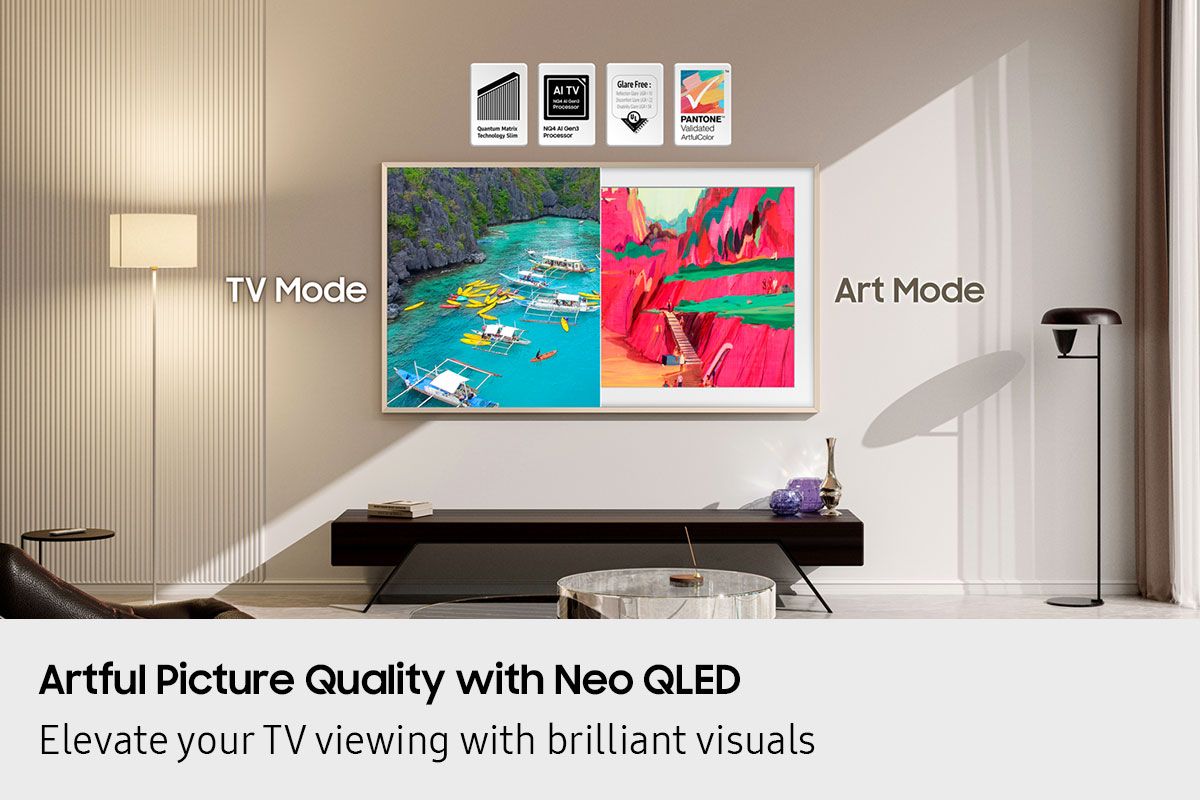 85in FramePro LS03FW 4K TV - with Wireless OneConnect - 2025