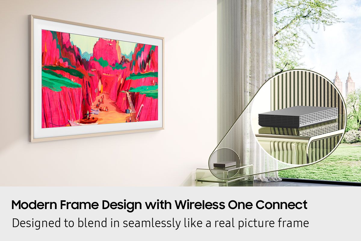 85in FramePro LS03FW 4K TV - with Wireless OneConnect - 2025