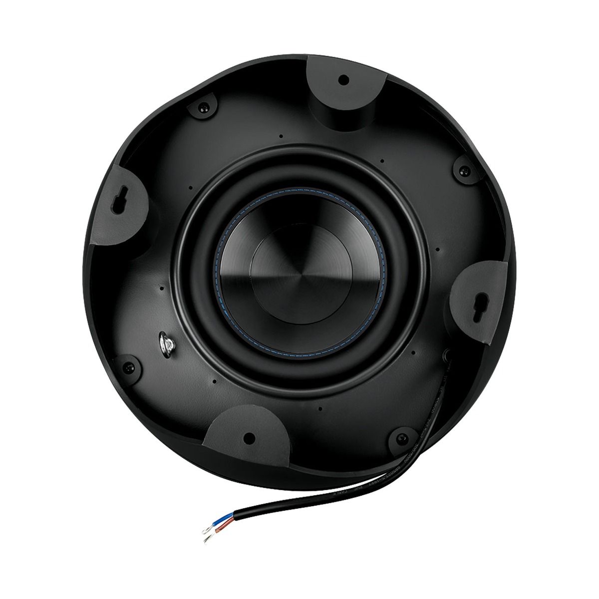 Outdoor Speaker Kit with Black Landscape Subwoofer