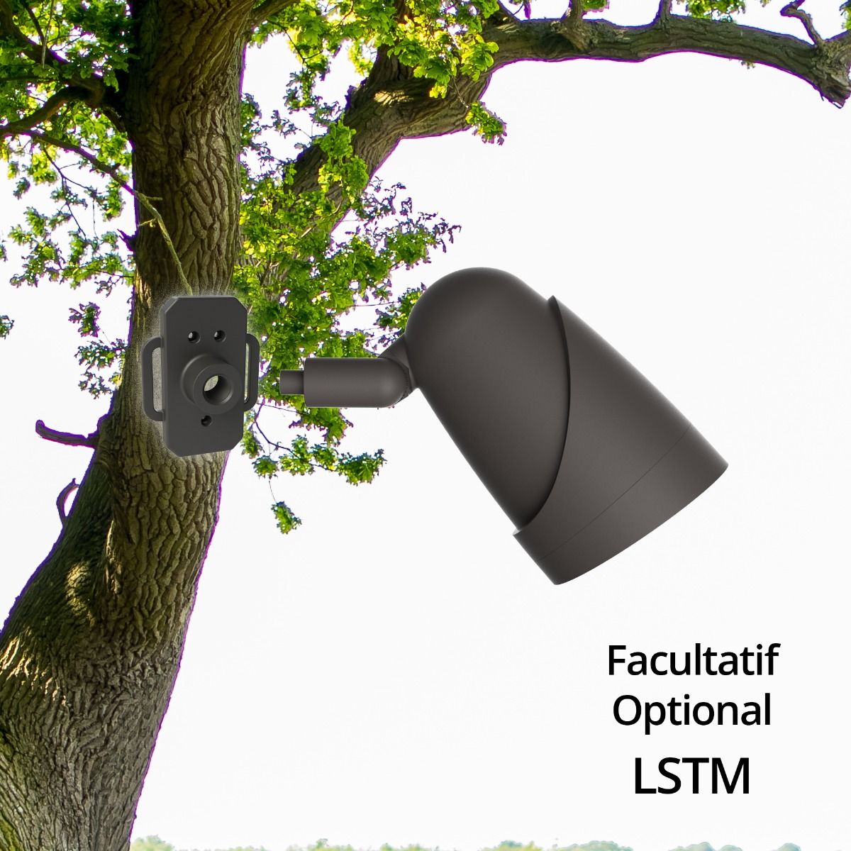 Hexagonal Landscape Sat Speaker 6.5in, No Mount, Silver