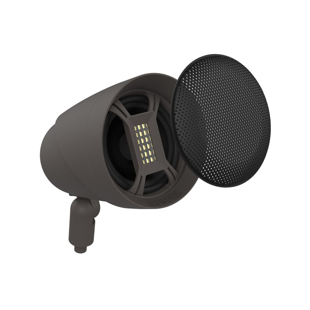 6in 100w Landscape Satellite Spkr w-Ribbon Driver  8ohm/70v