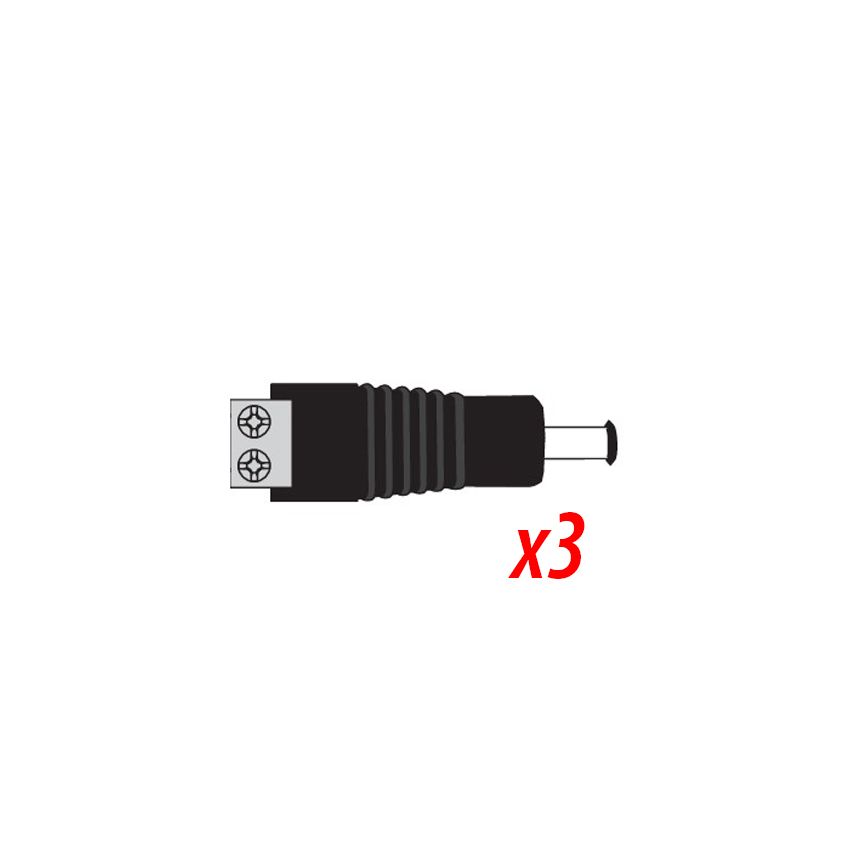 BARREL-TO-TERMINAL ADAPTER- LUMARIS CTRLR TO POWER INTERFACE